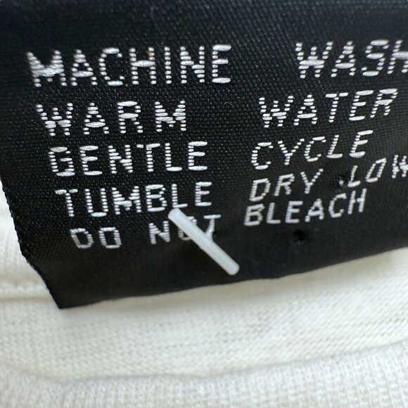 Vintage 90s Turtle Bay Graphic Tee Large Love Heart Short Sleeve New Imperfect - Picture 13 of 13